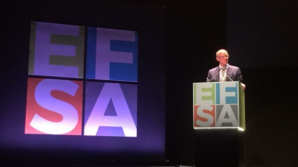 EFSA's executive director Bernhard Url at the EFSA conference