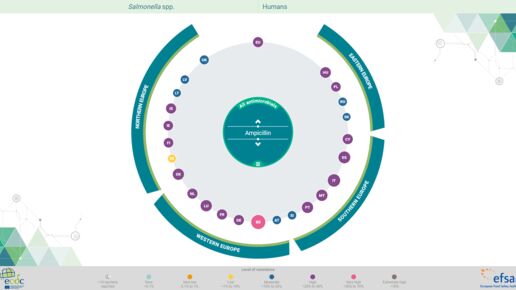 Antimicrobial resistance in Europe