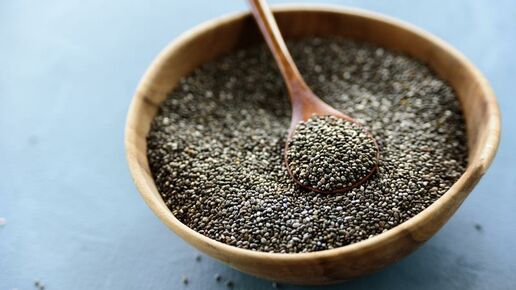 chia seeds bowl