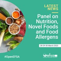 Panel on Nutrition, Novel Foods and Food Allergens; cover picture